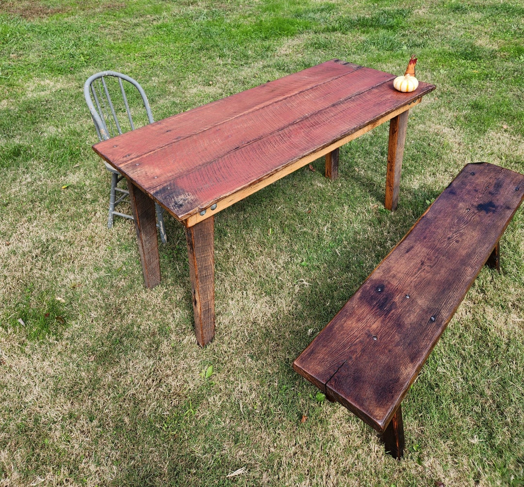Rustic Farmhouse Table Etsy