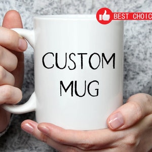 Personalized Photo Coffee Mug, Personalized Photo Mug, Custom Coffee Cup, Photo Mug Customized, Mug With Photo/Text, Custom Photo Coffee Mug