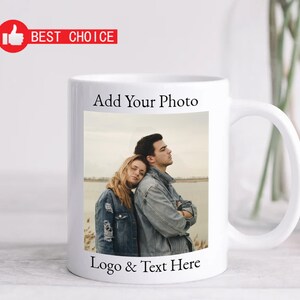 Custom Coffee Mug, Personalized Coffee Cup for Women / Men, Custom Mug, Customized Text Mug, Personalized Mug, Custom Photo Mug, Coffee Mug