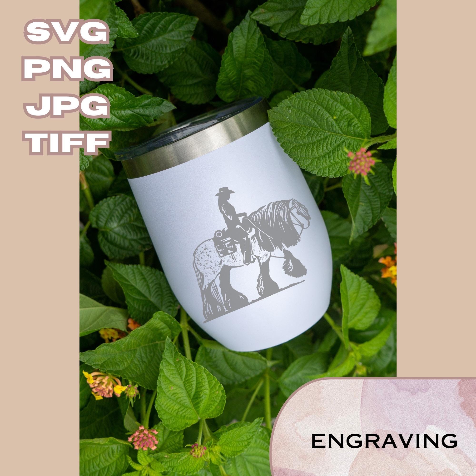 Trail Rider | Original Digital SVG Art of Feathered Draft Horses | High ...