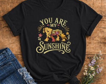 You Are My Sunshine Kids Tee | Vintage Horse, Floral Sunshine Design Youth