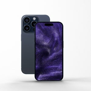 Bundle of 3 Aesthetic Iphone backgrounds | Wallpaper | Abstract | Metallic Glitter Effect | Instant Download | Purple | Green | Blue |