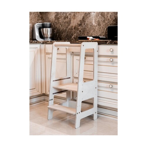 Foldable Kitchen Tower Helper Tower Step Stool Montessori Etsy