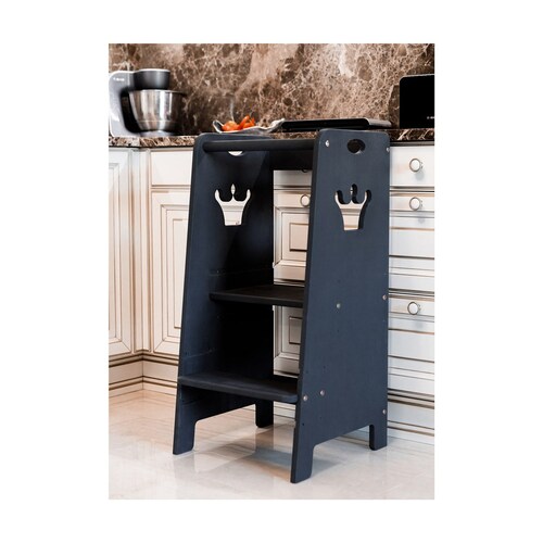 Foldable Kitchen Tower Helper Tower Step Stool Montessori Etsy