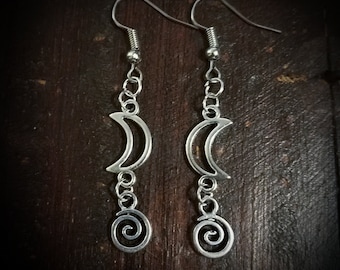 Crescent Moon Earrings