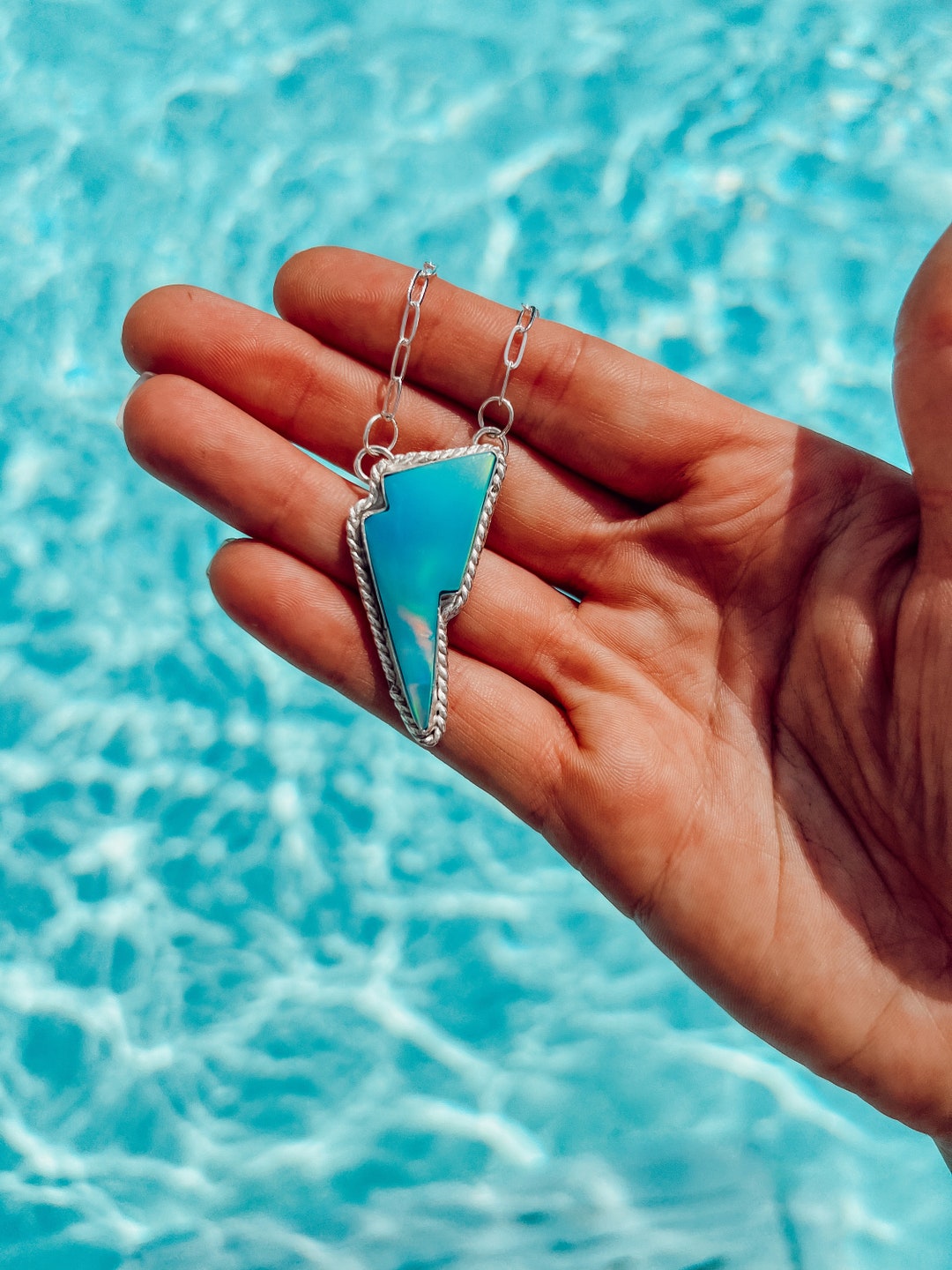 Aurora Opal Bolt Etsy