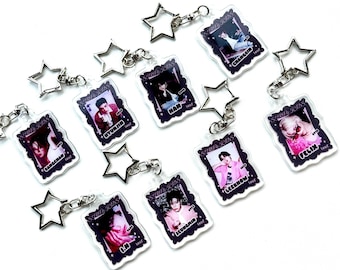 Stray Kids Inspired DO IT Acrylic Keychain | SKZ Bias Charm with Star Clasp