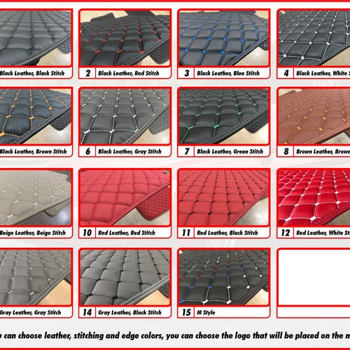 Leather Car Mat For Jaguar F-Pace shops 2015+