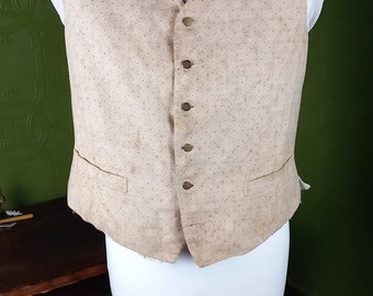 Antique Victorian Edwardian waistcoat