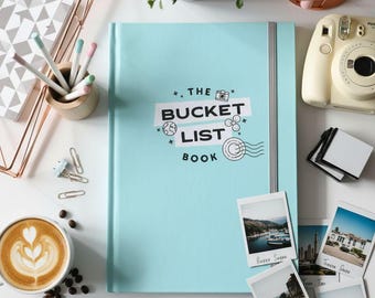 Hardcover Adventure Journal – Travel Bucket List & 6x4 Photo Book