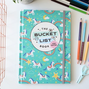 Journal pour enfants, liste de seaux, journal de bien-être, planificateur d'aventures, journal, cadeau pour les enfants, garder vos souvenirs ensemble, cadeau sentimental