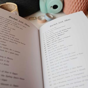 Hardcover Adventure Journal – Travel Bucket List & 6x4 Photo Book image 7