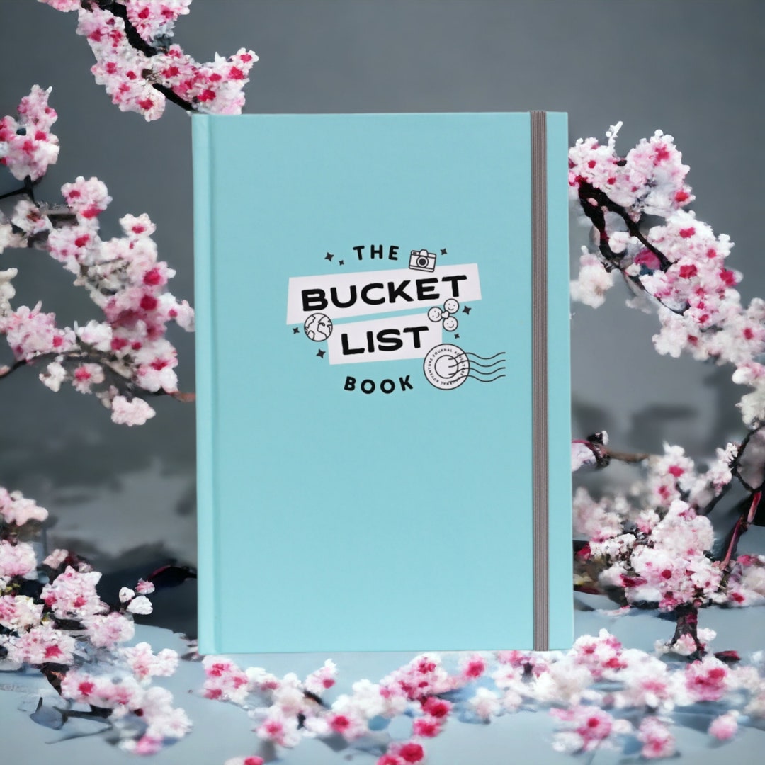 The Bucket List Book Journal Travel Planner Place to Store Etsy