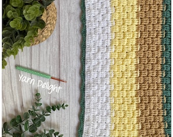 CROCHET PATTERN - The Daydreamers Blanket. Baby blanket, baby blanket pattern, crochet blanket pattern, crochet baby blanket pattern