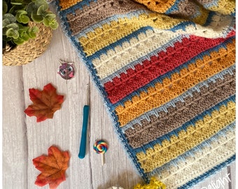 CROCHET PATTERN - The Fairy Tale Blanket. Baby blanket, baby blanket pattern, crochet blanket pattern, crochet baby blanket pattern
