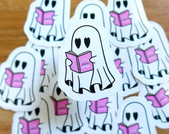 Pink Ghostie Sticker