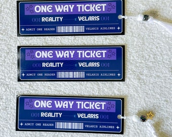 Night Ticket Bookmark