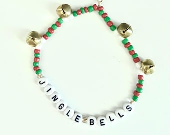 Christmas Jingle bells | Kindle Friendship Bracelet | Page Turner Bracelet