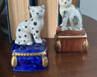 1988 Fitz & Floyd FF Ceramic Marie Antoinette Teapot Kittens of 