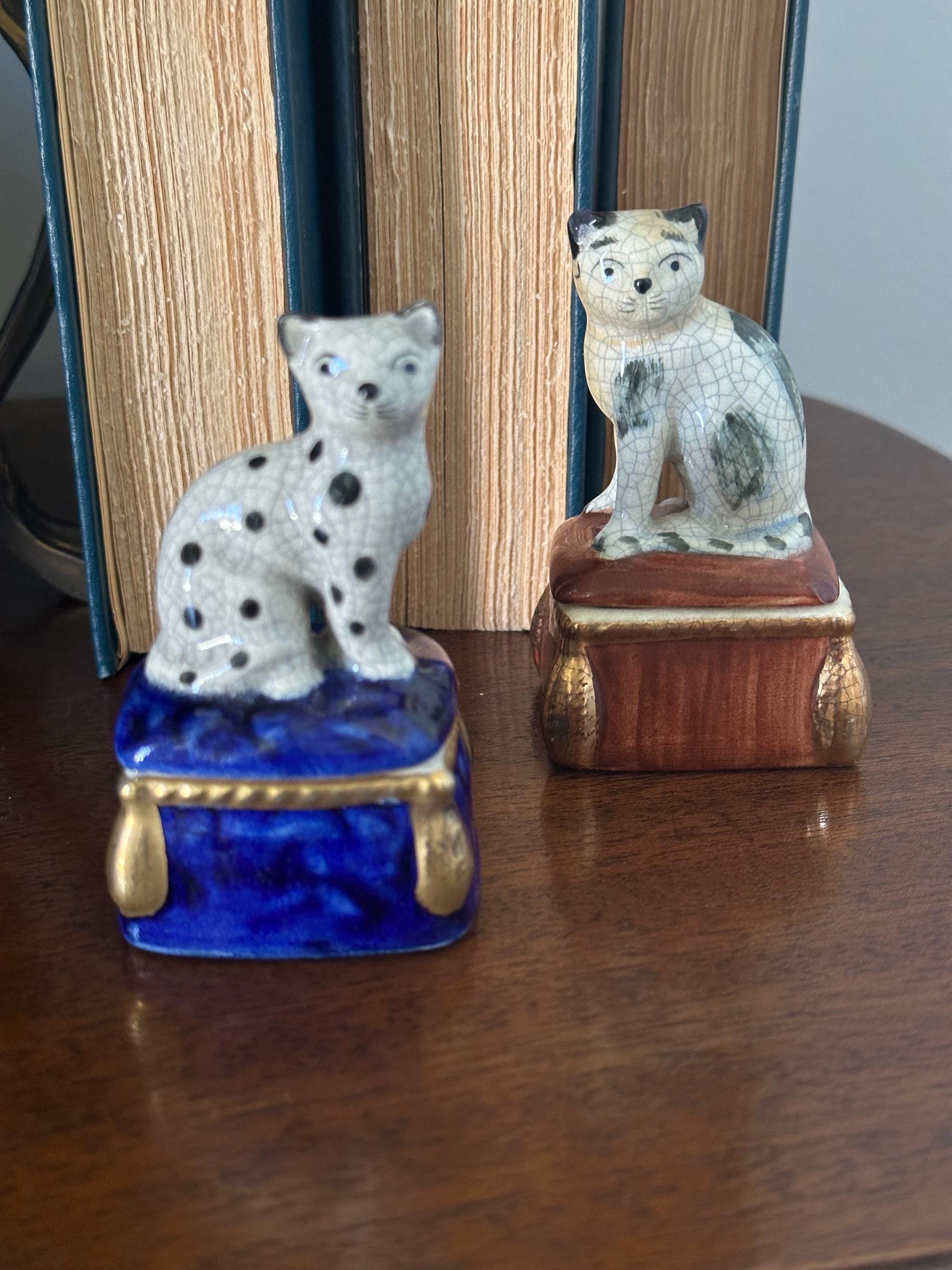 Vintage Japanese Cat Box - Etsy