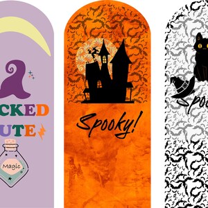 Spooky Bookmarks