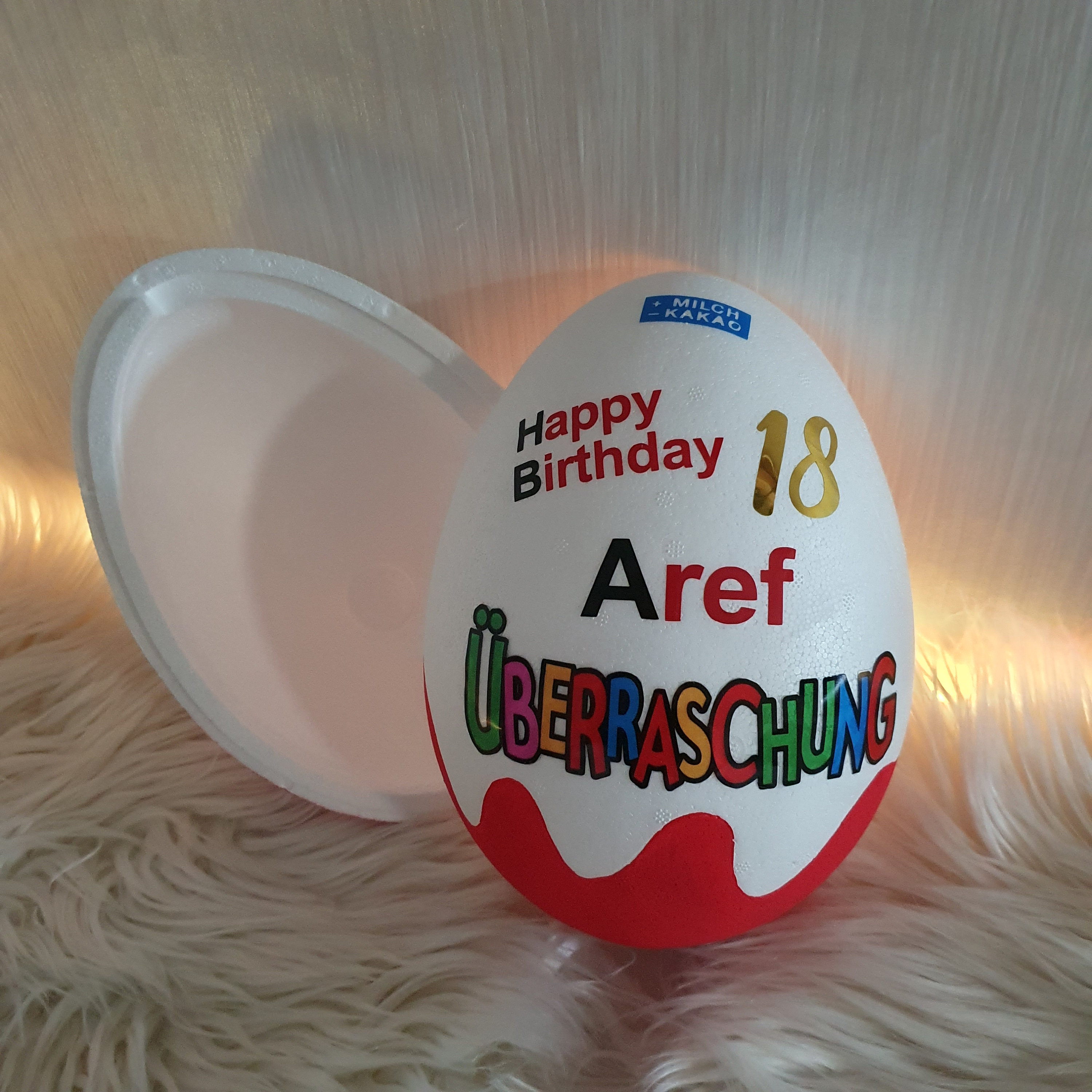 30cm XXL Überraschungsei Personalisiertes ÜEi Geschenk Etsy.de