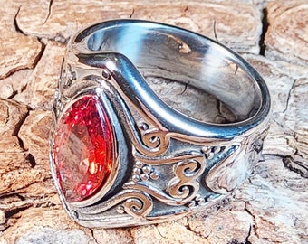 Vampire Lord Spirit Companion, Spirit Vessel, Ancient Vampire Ring, Vitality, Attraction, Energy,  Power, Protection Ring