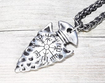 Helm of AWE Protection Shield form Enemies and Negative Attacks, Strength, Power, Vitality, Absolute Protection Pendant, Runic Necklace