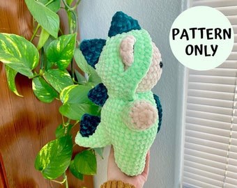 Crochet Bear Pattern, Crochet Dinosaur Pattern, Dino Pattern, Amigurumi Pattern