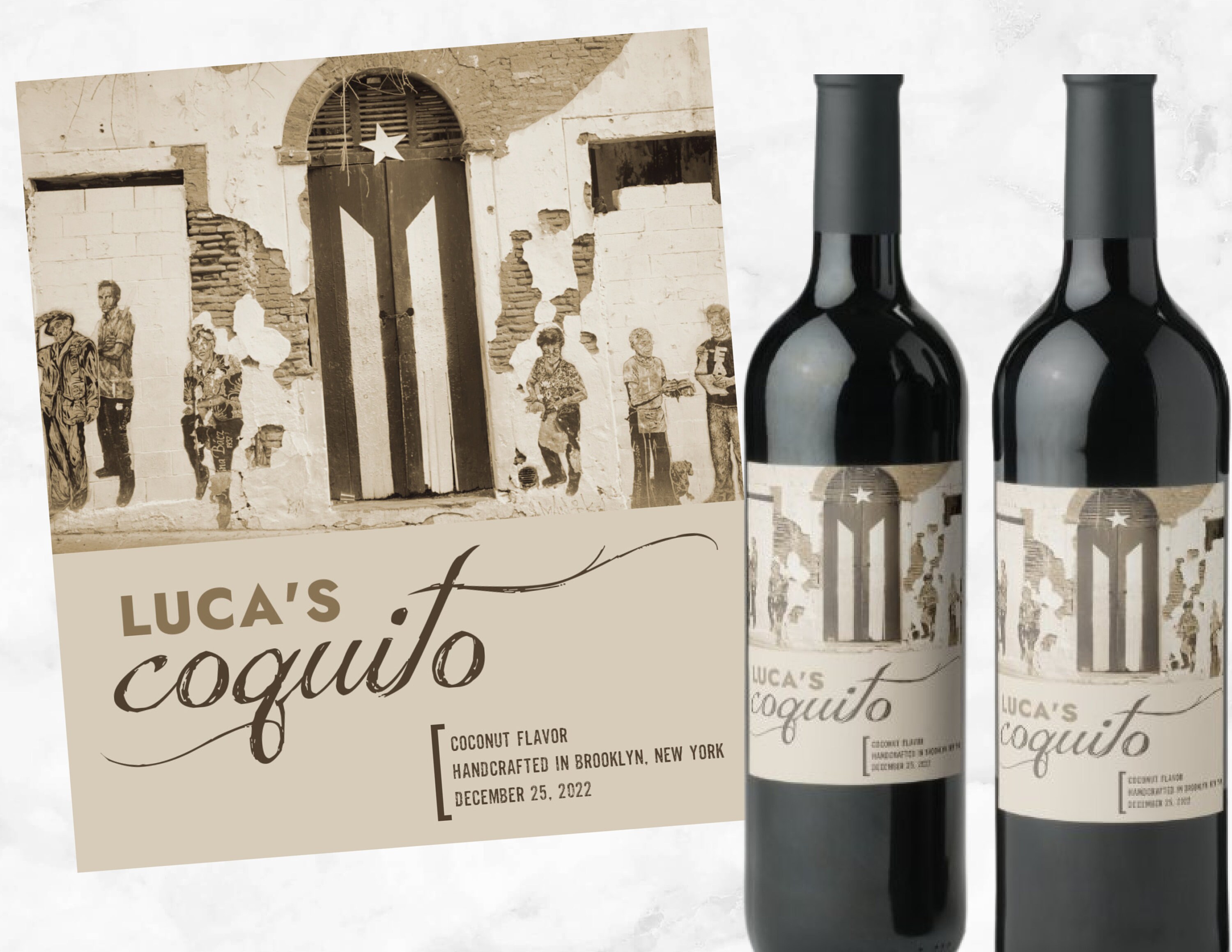 Printable Coquito Labels Etsy Printable Coquito Labels Etsy