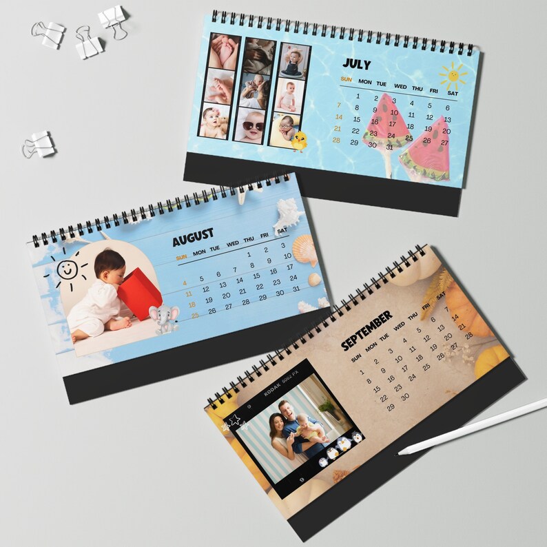 Custom Desktop Calendar Office Desk Calendar Special Days Special Dates ...