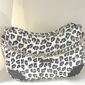 White Leopard Designer Shoulder bag