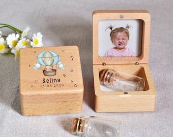 Baby First Hair Keepsake Box, Baby Lock Of Hair, Tooth Fairy Holder for Kids, New Baby Gift, Tooth Fairy Holder, Baby Tooth Keepsake Box
