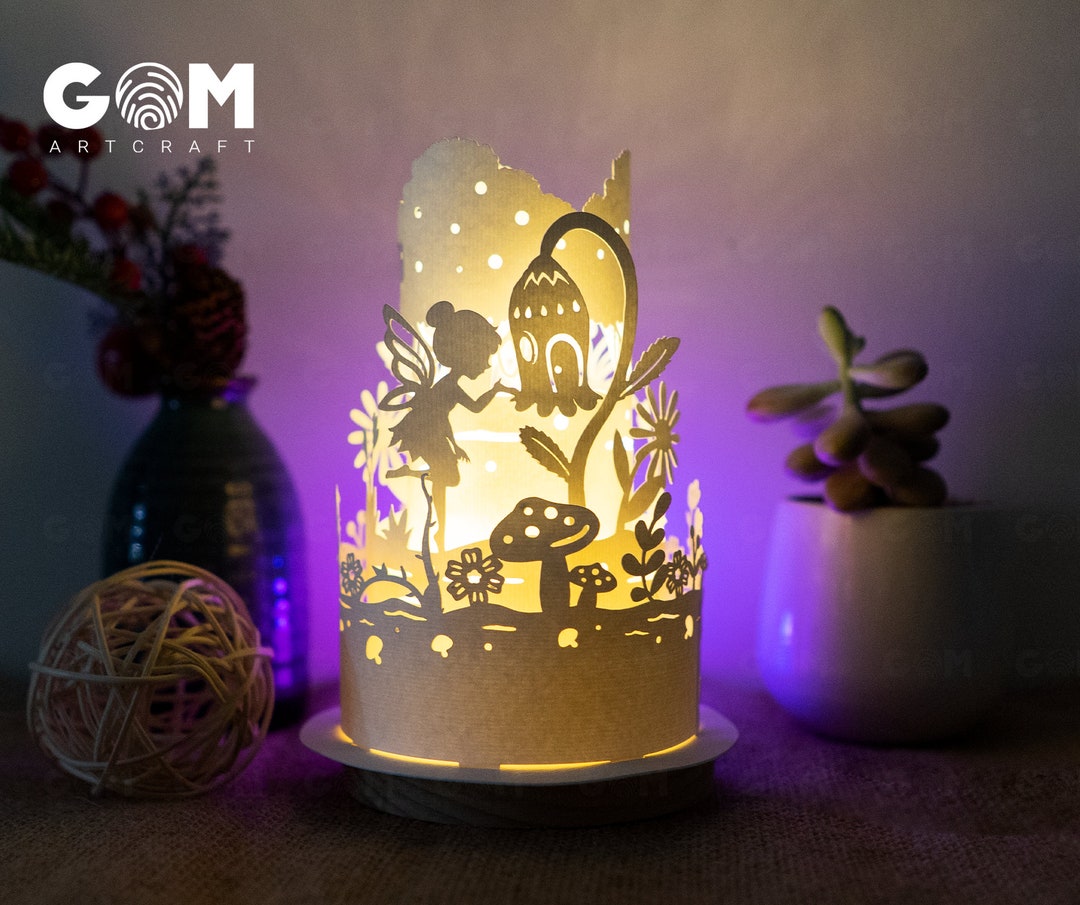Paper Lanterns Little Fairy SVG Paper Cutting Template Lantern SVG DIY
