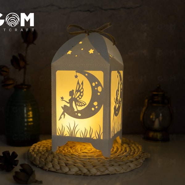 Fairy Lantern Template Printable
