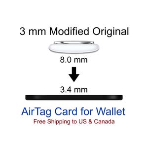 Modified 3 mm Slim Apple AirTag Card for Wallet with Precision Finding, Replaceable Battery, and Speaker