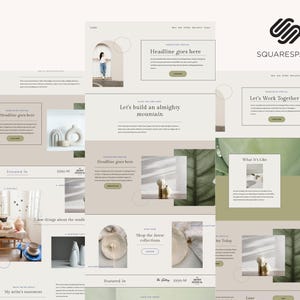 Sjabloon Lane 7.1 Squarespace: website voor kunstenaar en fotograaf