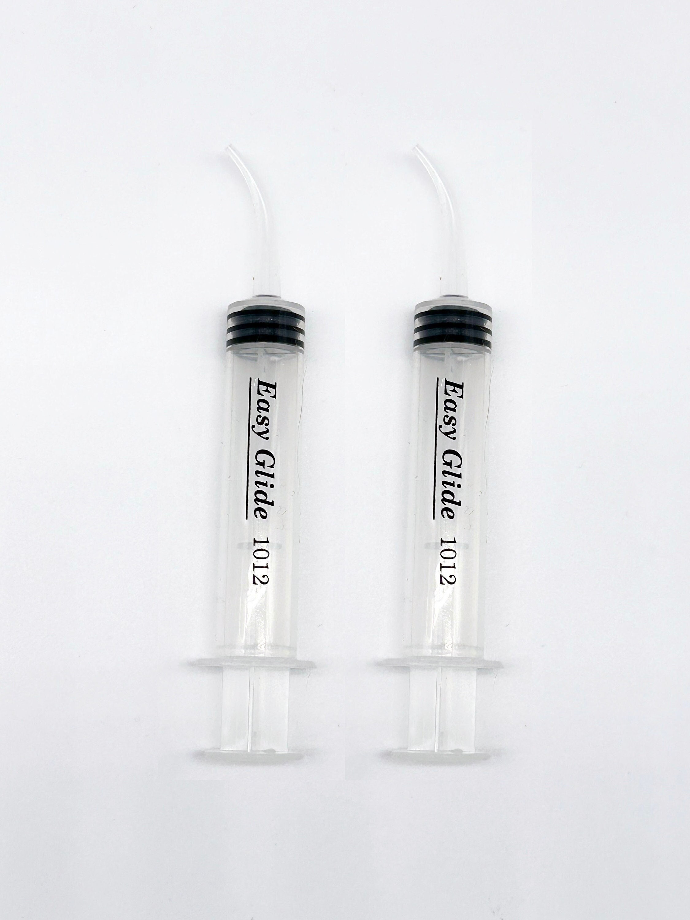 Syringes For Jello Shots TecUnite 20 Pack Syringe Without Needle, Plastic Curved Syringes For Epoxy Resin, Craft, Feeding Pets Animals, Oil Or Glue Applicator In