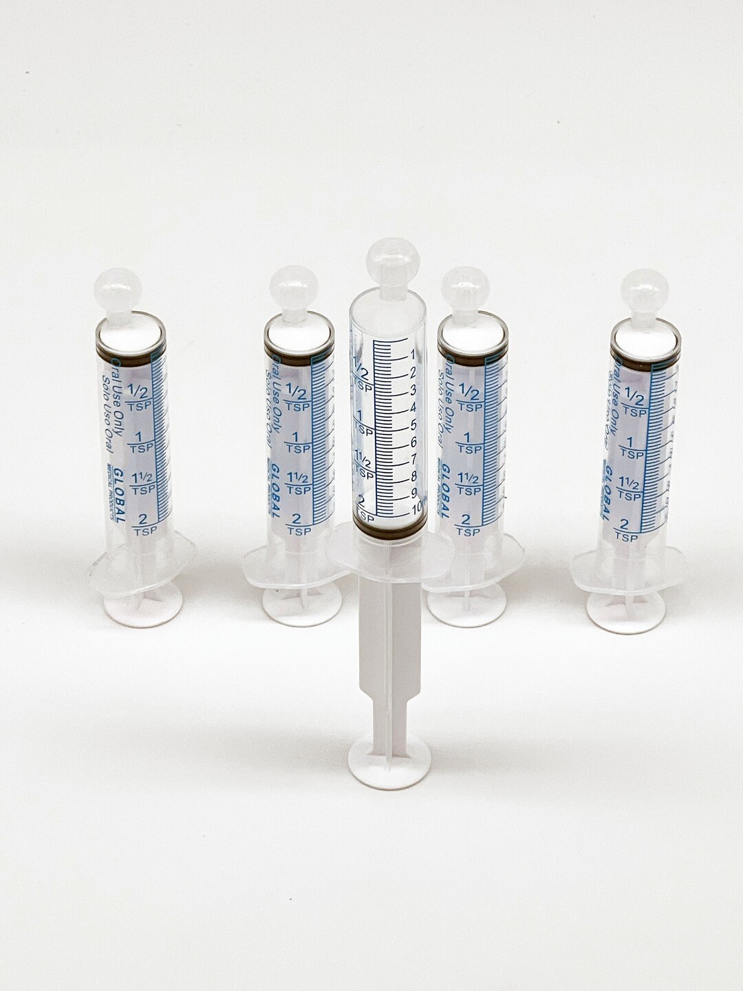 10ml Oral Ultraflo Sterile Syringe Eccentric Tip 2 Teaspoon Oring