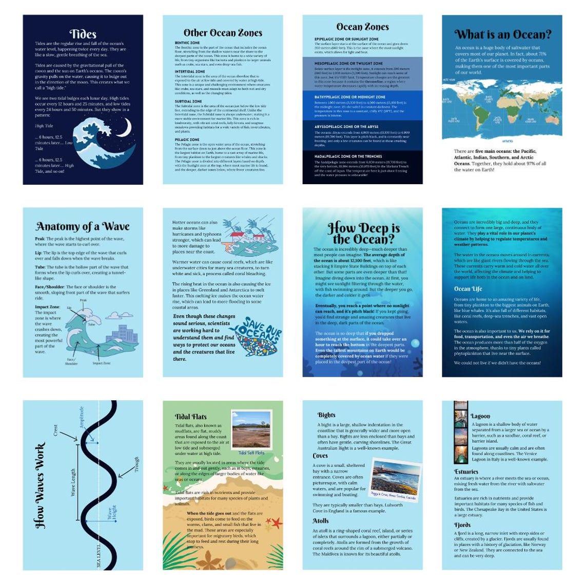 The Ocean Homeschool Study Unit | Fall Digital Download Curriculum - Etsy