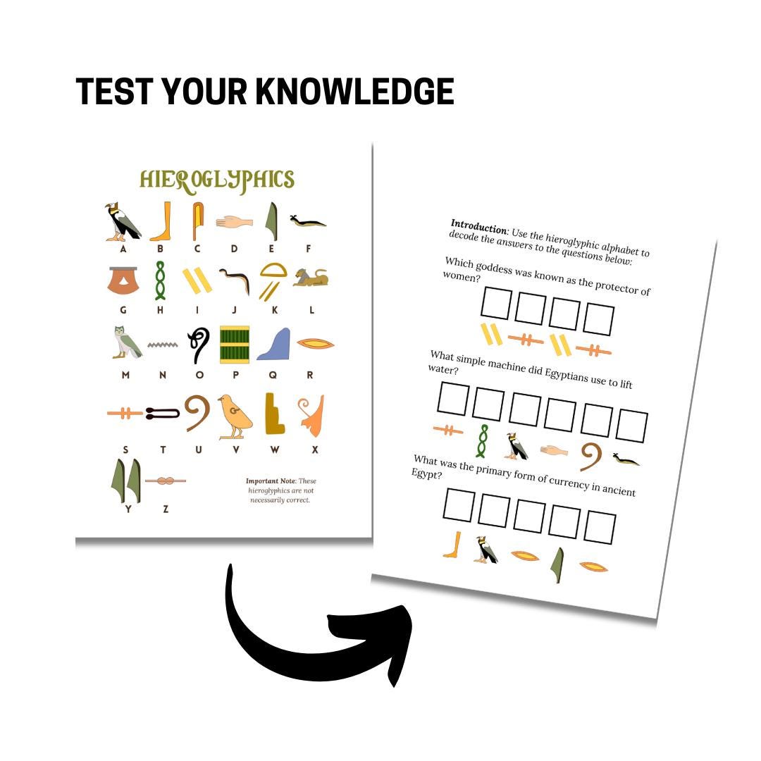 Ancient Egypt | Homeschool Study Unit | Digital Download Curriculum - Etsy