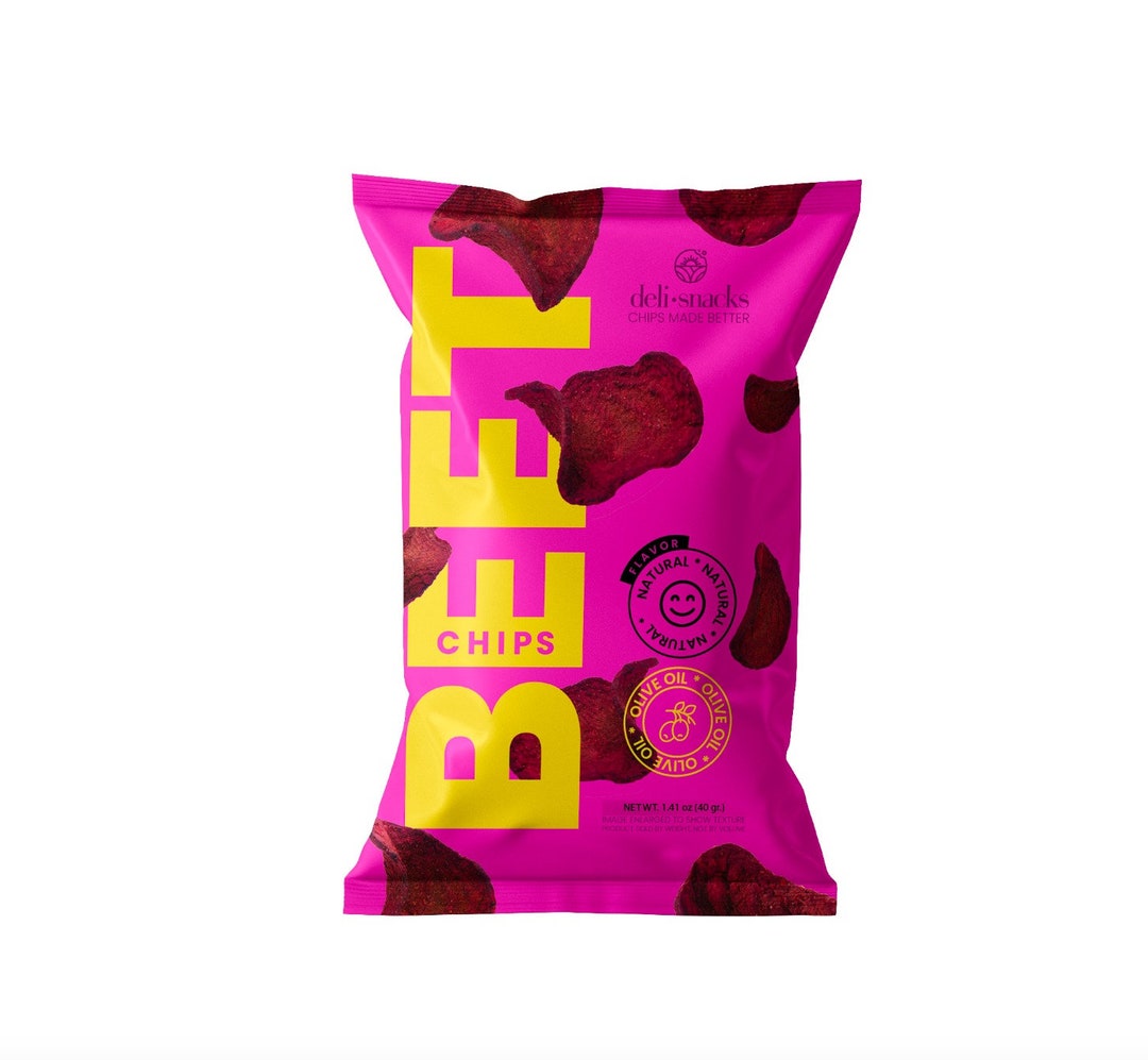 Beet Chips Healthy Snacks Allnatural Ingredients 40g. Etsy