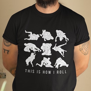 This is How I Roll Shirt BJJ Shirt Jiu Jitsu Shirt Jiu Jitsu T Shirt BJJ Frauen Jiu Jitsu BJJ Brasilianisch Jiu Jitsu Shirt