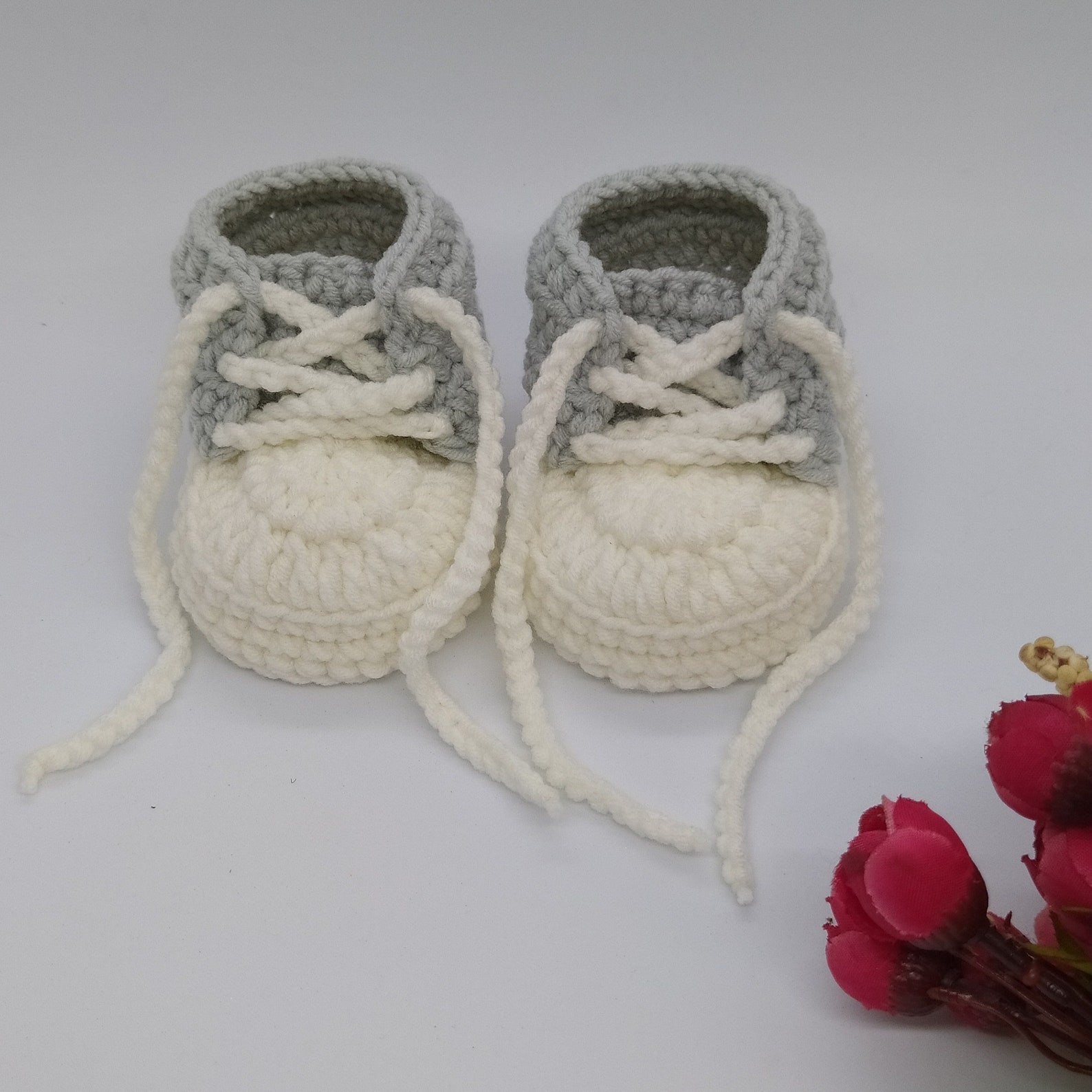 Crochet Pattern PDF Easy Sneakers Baby Booties for Beginners - Etsy