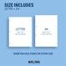 Password Tracker Box Layout With Authenticator | Letter / A4 ...