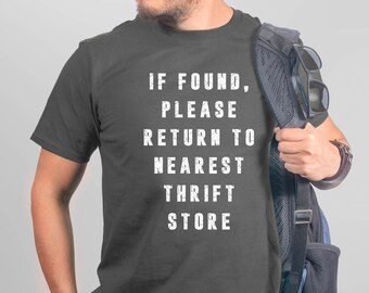 Return to Thrift Store, Thrifter Shirt, Gift for Thrifter, Reseller Shirt, Garage Sale Tshirt, Flea Market Shirt, Thrifting Life, Funny Tee