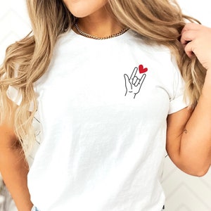 Valentine&#39;s Day Shirt, Love Shirt, Sweetheart Shirt, Mother&#39;s Day Gift, Gift for Her, Gift for Girlfriend, Gift for Wife, Cute Valentine Tee