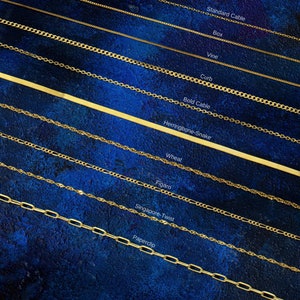 EVERYDAY MINIMALIST Thin Gold Chain Necklaces For Women, Anti Tarnish Gold Vermeil Chain for Christmas Gifts, 12 14 16 18 20 inch Gold Chain