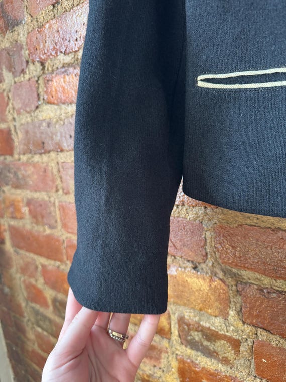 1940s Wool Jacket, Apolda New York Alpine Edelwei… - image 13