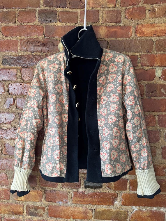 1940s Wool Jacket, Apolda New York Alpine Edelwei… - image 16